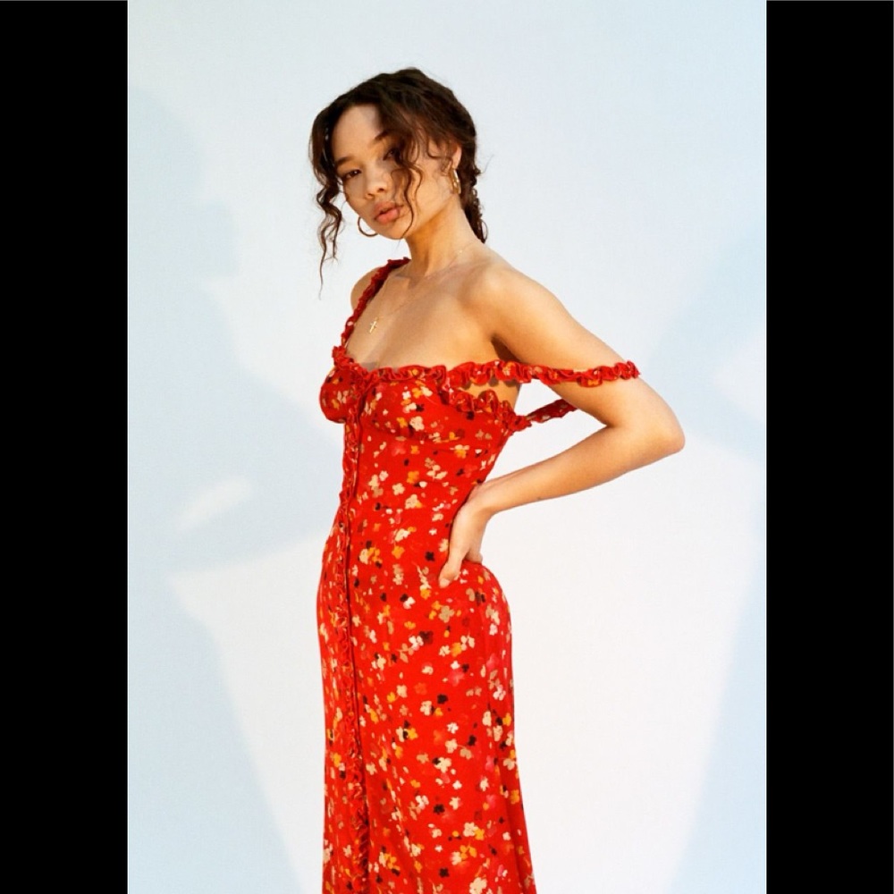 Realisation Juliet dress Rouge Fleur